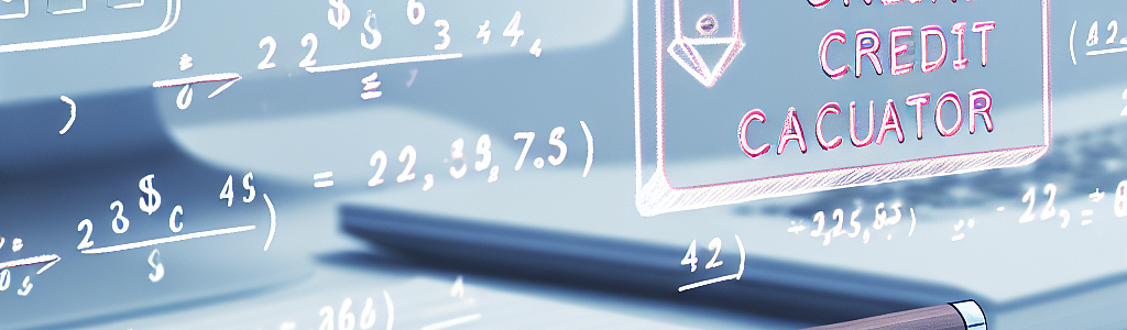 расчет кредита онлайн калькулятор