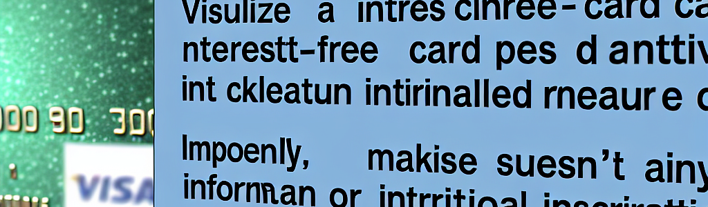 беспроцентная кредитная карта